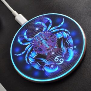 Metal Constellation 15W Round Wireless Charger